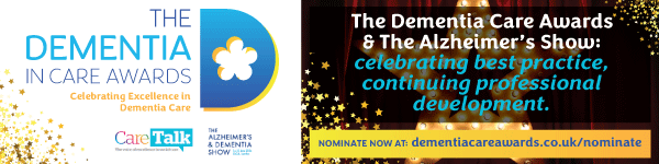 Dementia Care Awards Banner