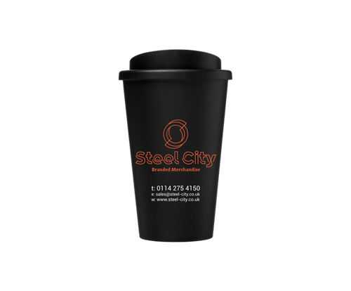 Branded Americano Recycled Travel Mug