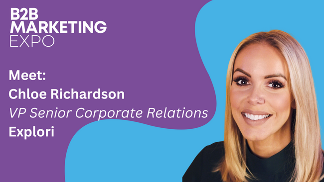 Meet: Chloe Richardson, VP Senior Corporate Relations at Explori