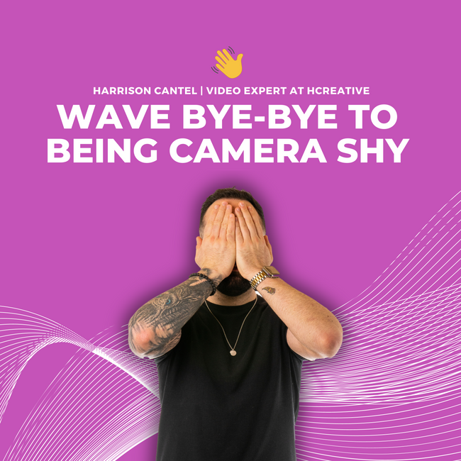 Wave bye-bye 👋 to being camera shy