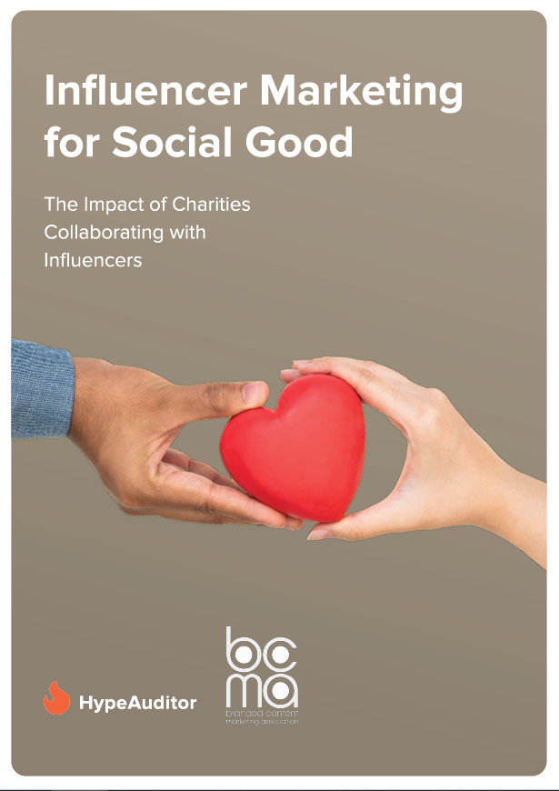 Big opportunities for charities as 63% of influencers want to work with them says new survey