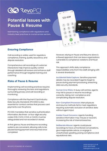 Pause and Resume Recording