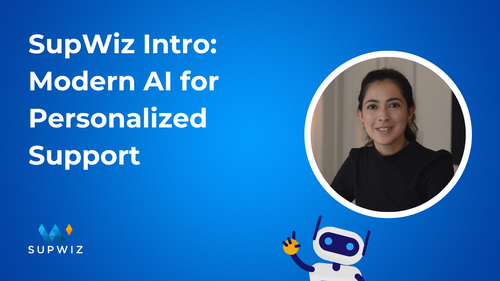 SupWiz Intro: Modern AI for Personalized Support