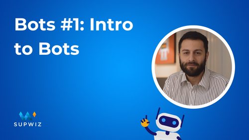Bots #1: Intro to Bots
