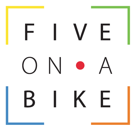 5 on a Bike logo