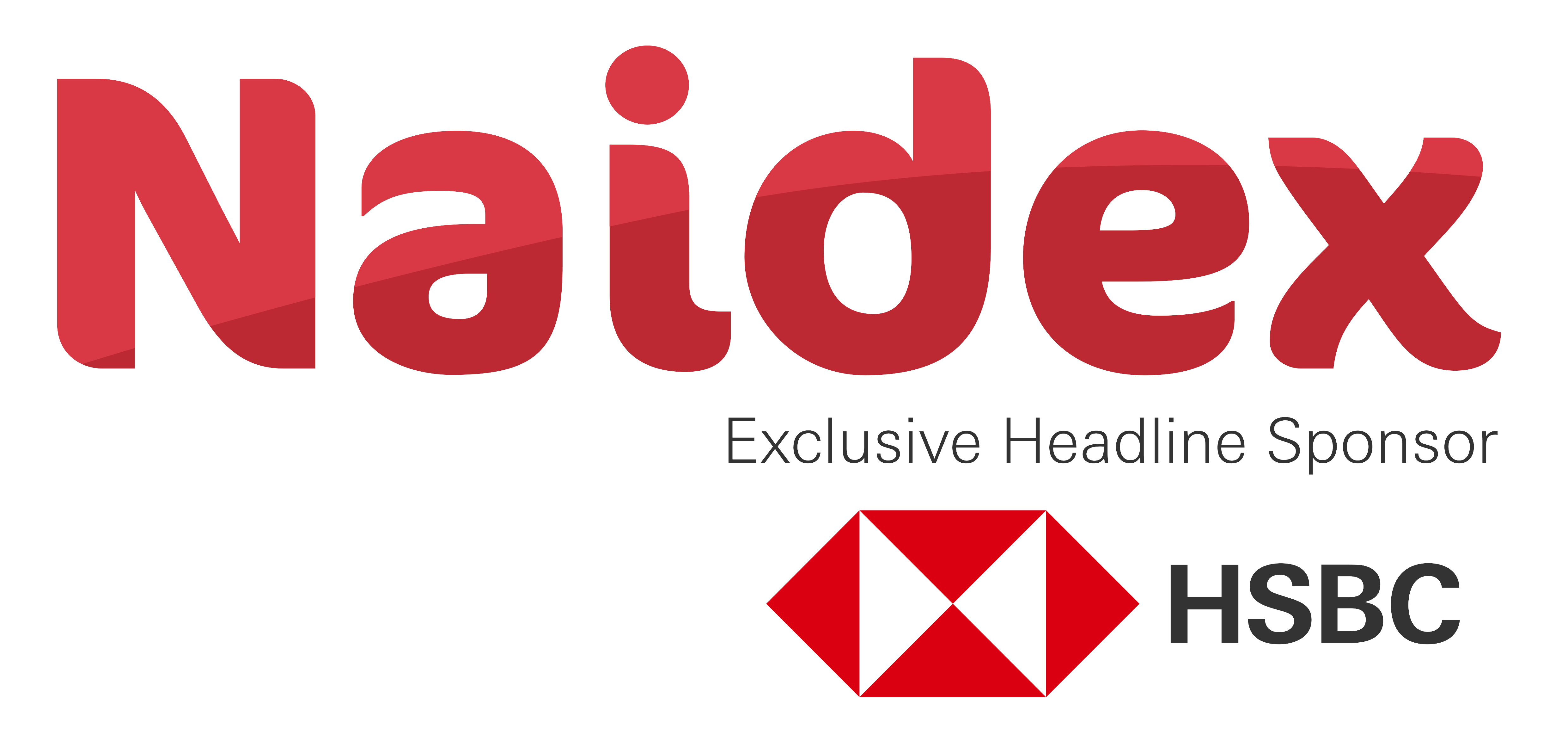 Naidex and HSBC logo