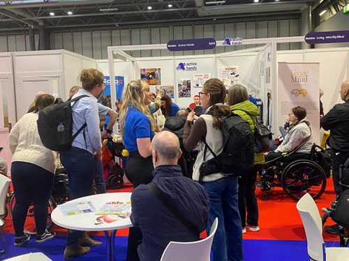 Active Hands are back at Naidex for 2025!