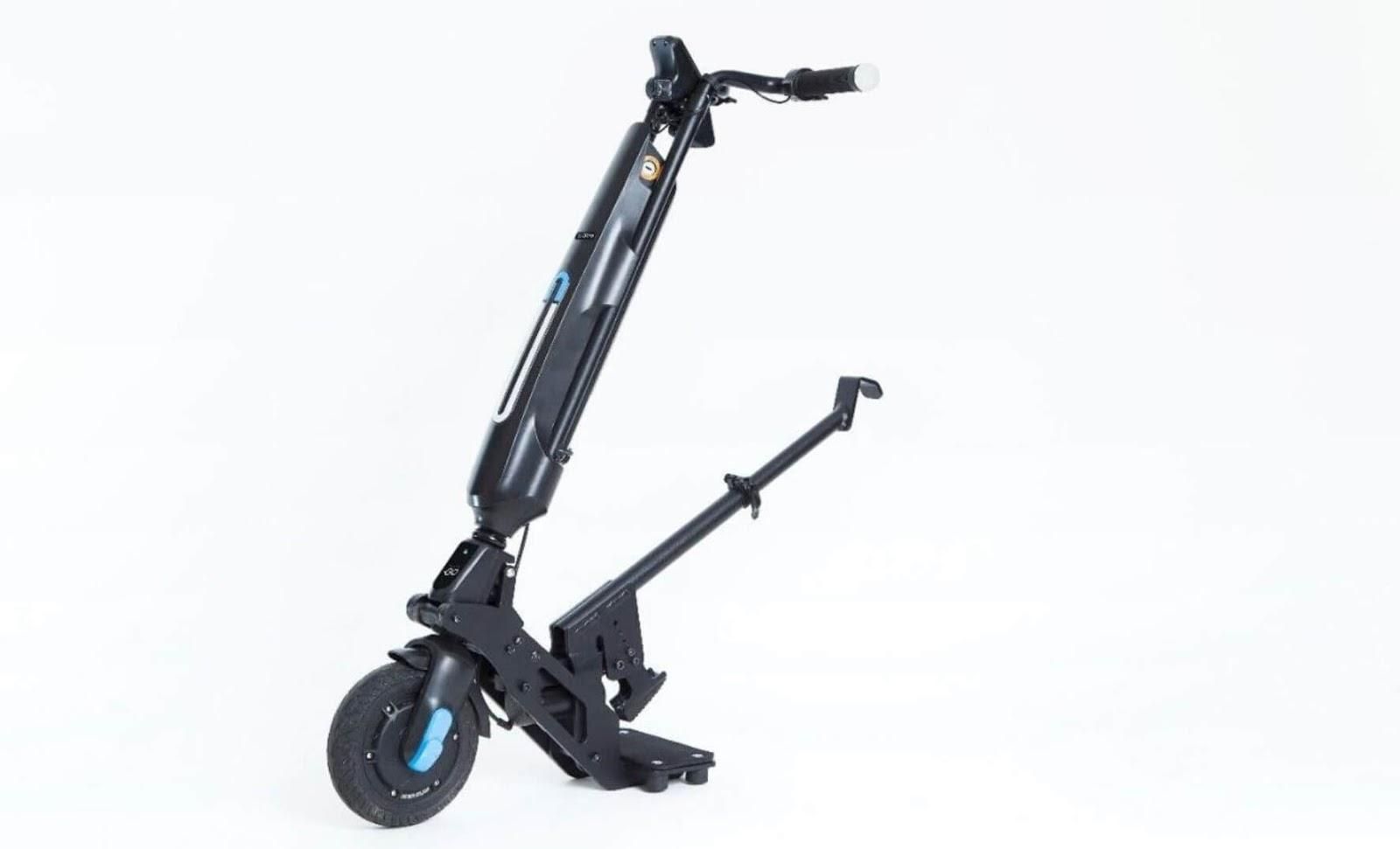 Electric handcycle for store wheelchair