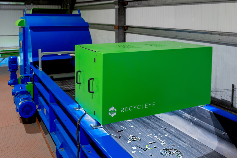 Recycleye QuantiSort at SWEEEP Kuusakoski