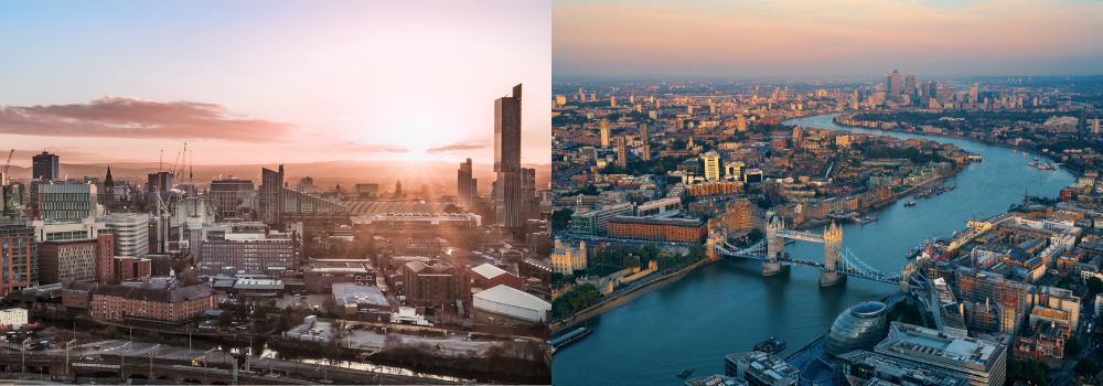 Two Cities, Two Vibes