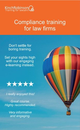 Compliance E-learning Suite for Law Firms