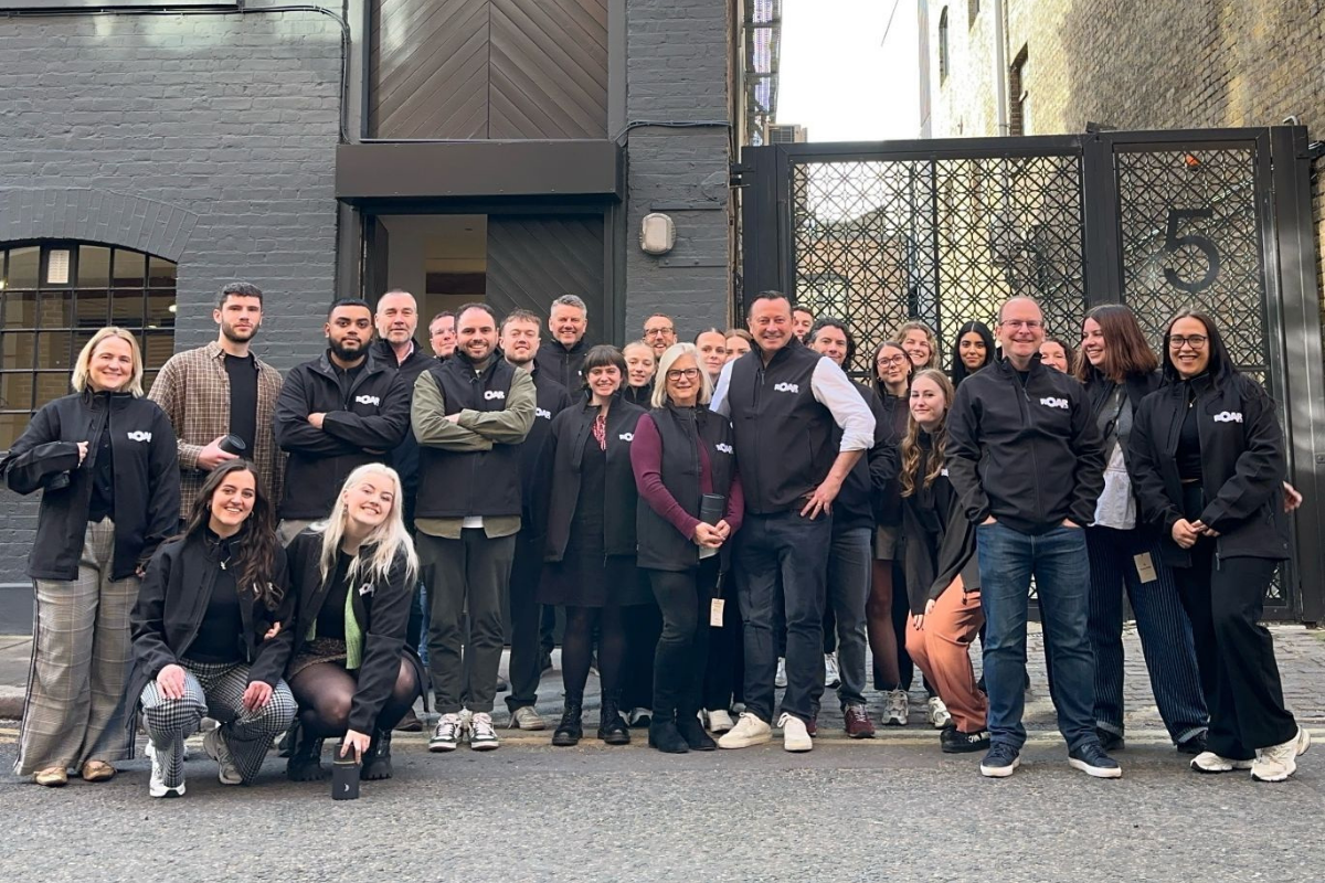 Roar Staff stood outside office