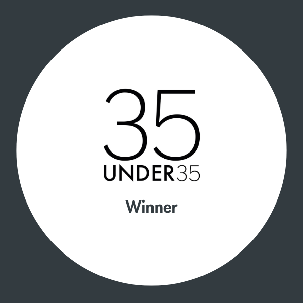 35 Under 35 Award Winner