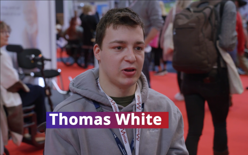 Tom White at Naidex 2024