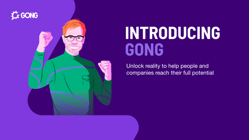 Gong Product Overview Video
