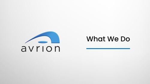 Avrion - What We Do