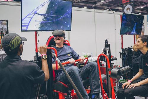 Middlesex University's VR roller coaster