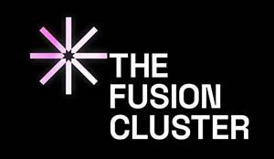 The Fusion Cluster logo with star design