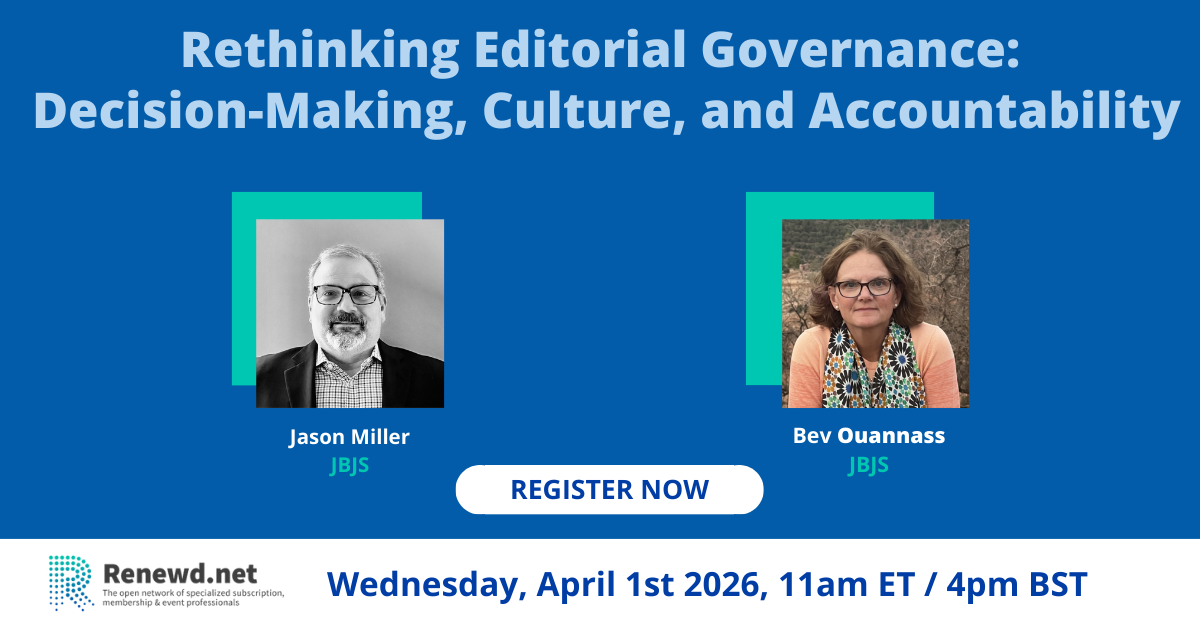 Rethinking Editorial Governance: Decision-Making, Culture, and Accountability