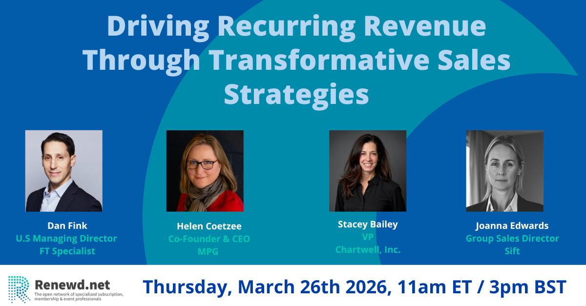 Driving Recurring Revenue Through Transformative Sales Strategies