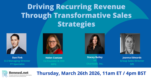 Driving Recurring Revenue Through Transformative Sales Strategies
