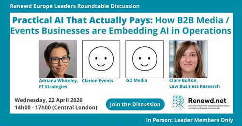 Practical AI That Actually Pays (Renewd Europe Leaders Roundtable Discussion)