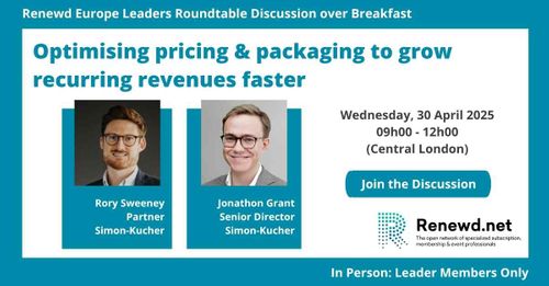Renewd Europe Roundtable - Packaging and Pricing