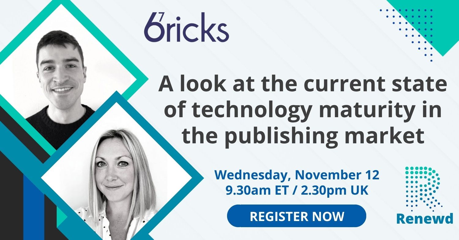 67 Bricks Snapshot: A look at the current state of technology maturity in the publishing market