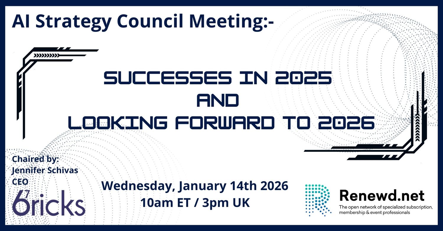 AI Strategy Council Meeting (Successes in 2025 and Looking Forward to 2026)