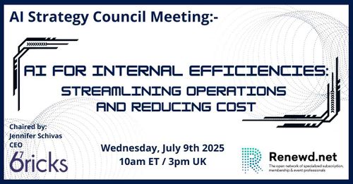 AI Strategy Council Meeting (AI for Internal Efficiencies)