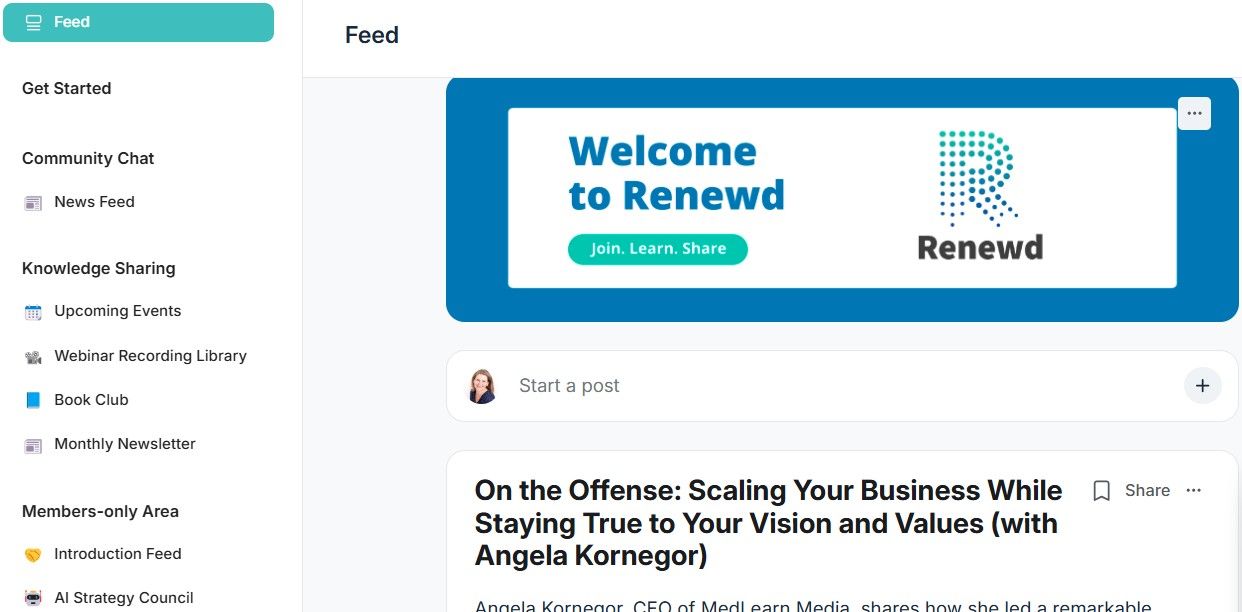 Renewd Forum