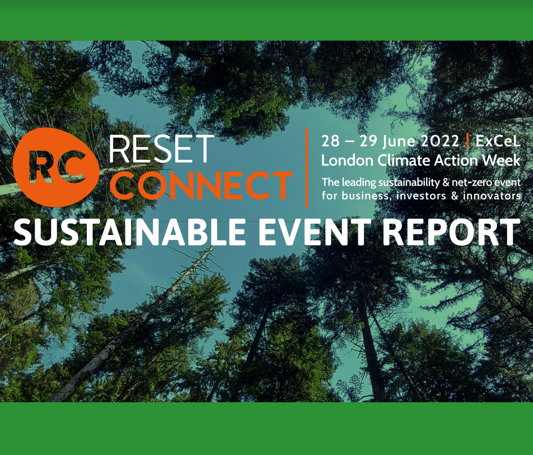 Reset Connect 2022 sustainable event report