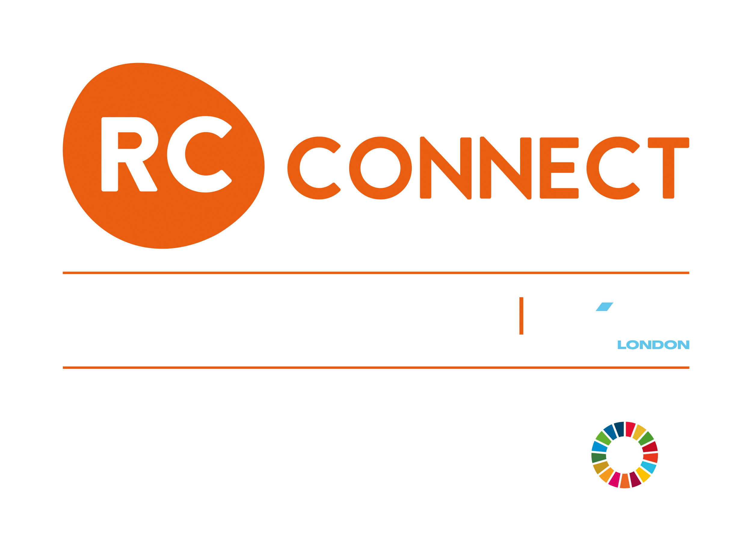 Reset Connect Logo Half Reversed