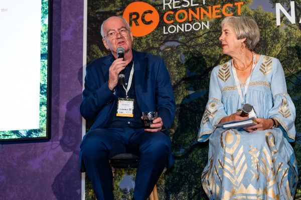 Show floor networking at Reset Connect London