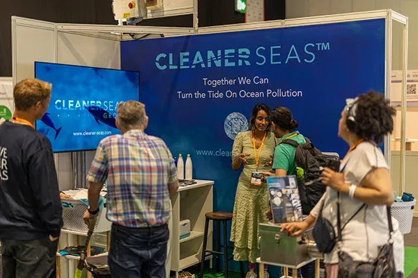 Cleaner Seas Group Enhanced Stand Reset Connect London