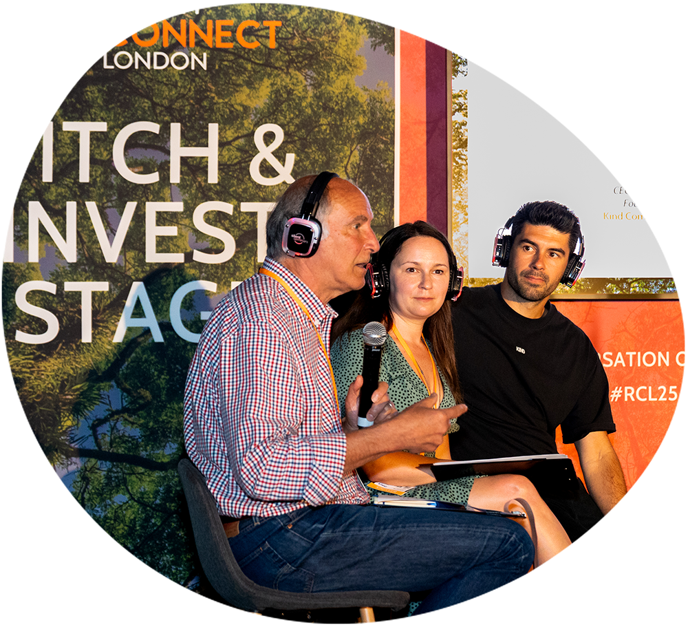 Pitch & Invest Stage at Reset Connect London
