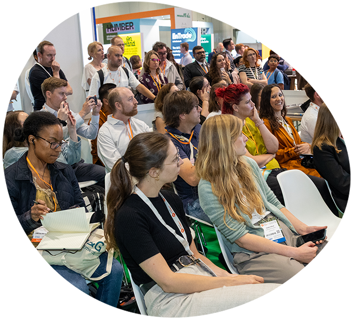 Show floor hub at Reset Connect London