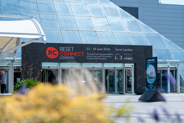 Excel London entrance at Reset Connect London