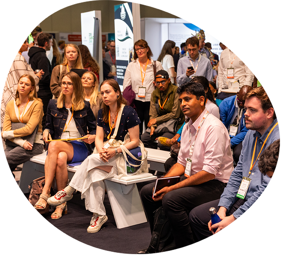 Show floor hubs at Reset Connect London