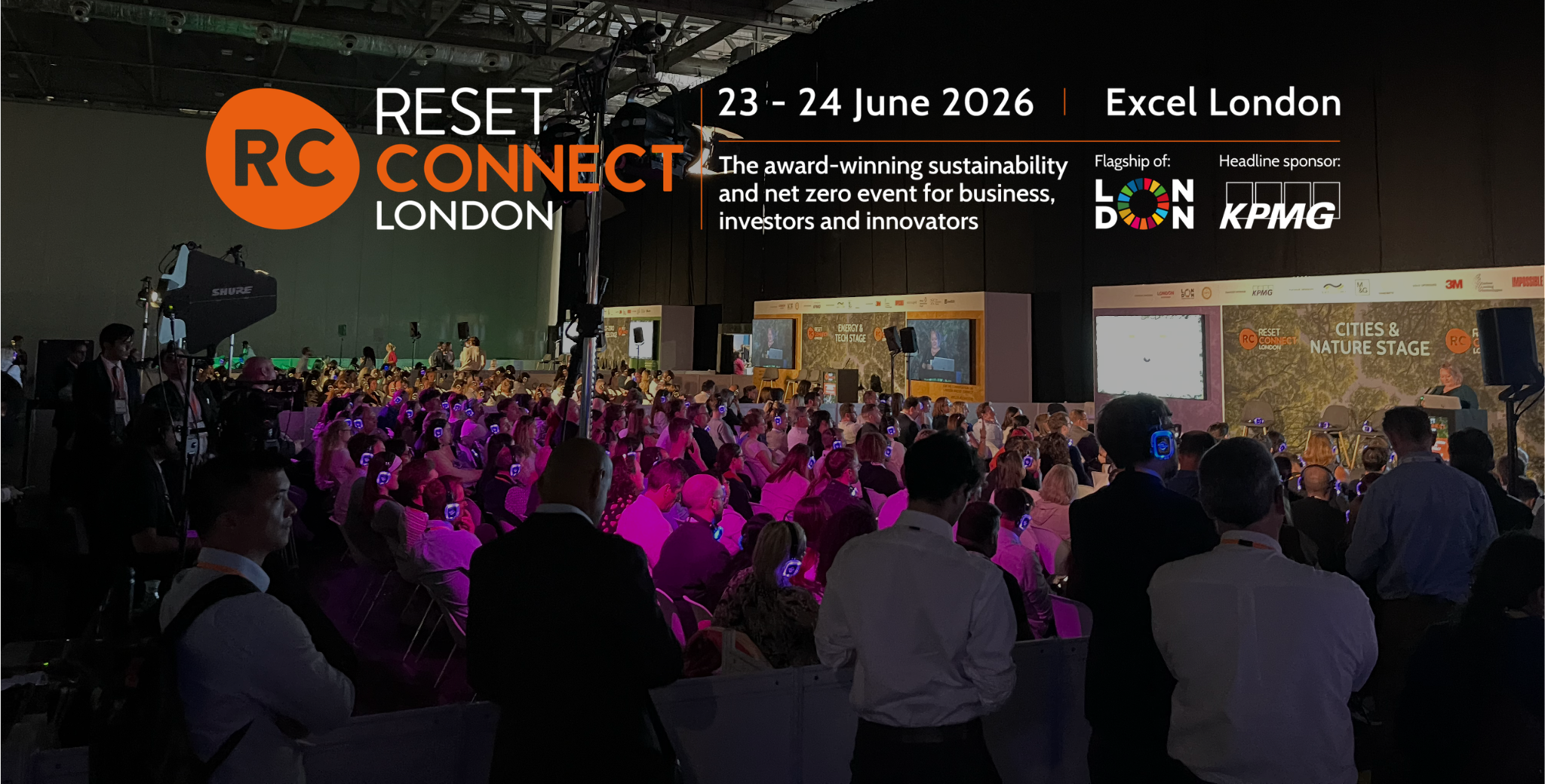 Reset Connect London returns to Excel 23-24 June as the flagship event of London Climate Action Week