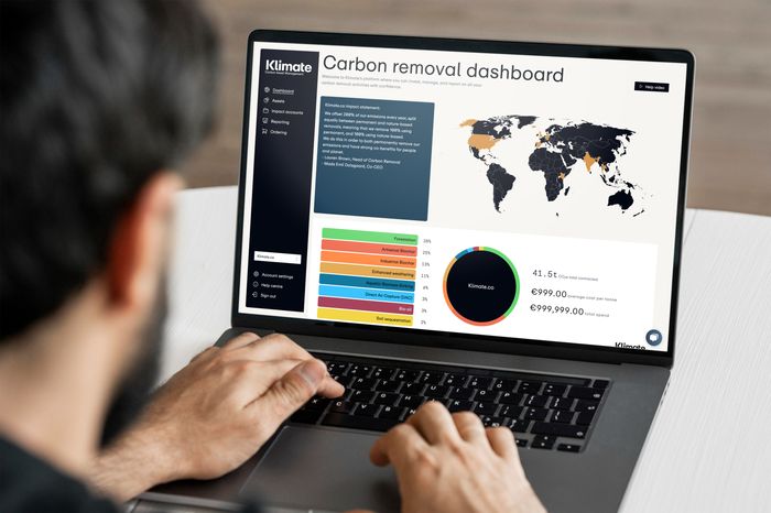 Structure assets, track processes, and comply via the Klimate platform. 