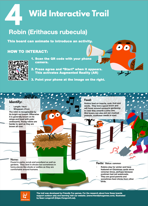 Interactive children's trails to encourage visits to your space and a lasting connection