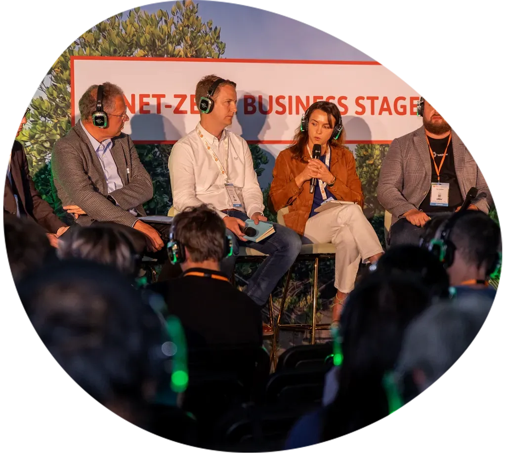 Net-Zero Business Stage at Reset Connect London