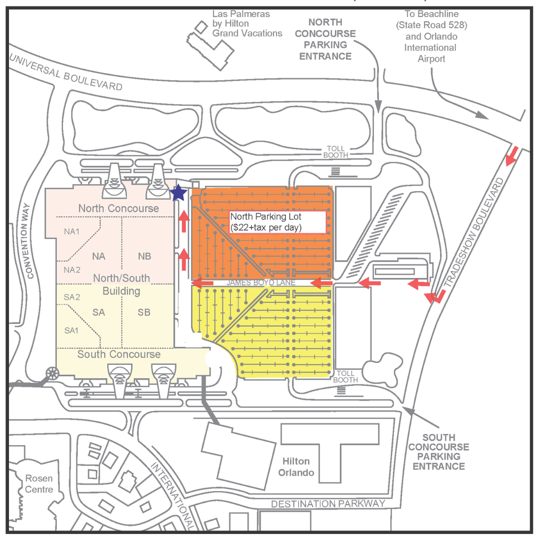 parking location map