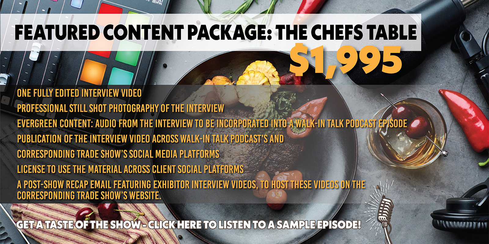 walk in talk podcast package