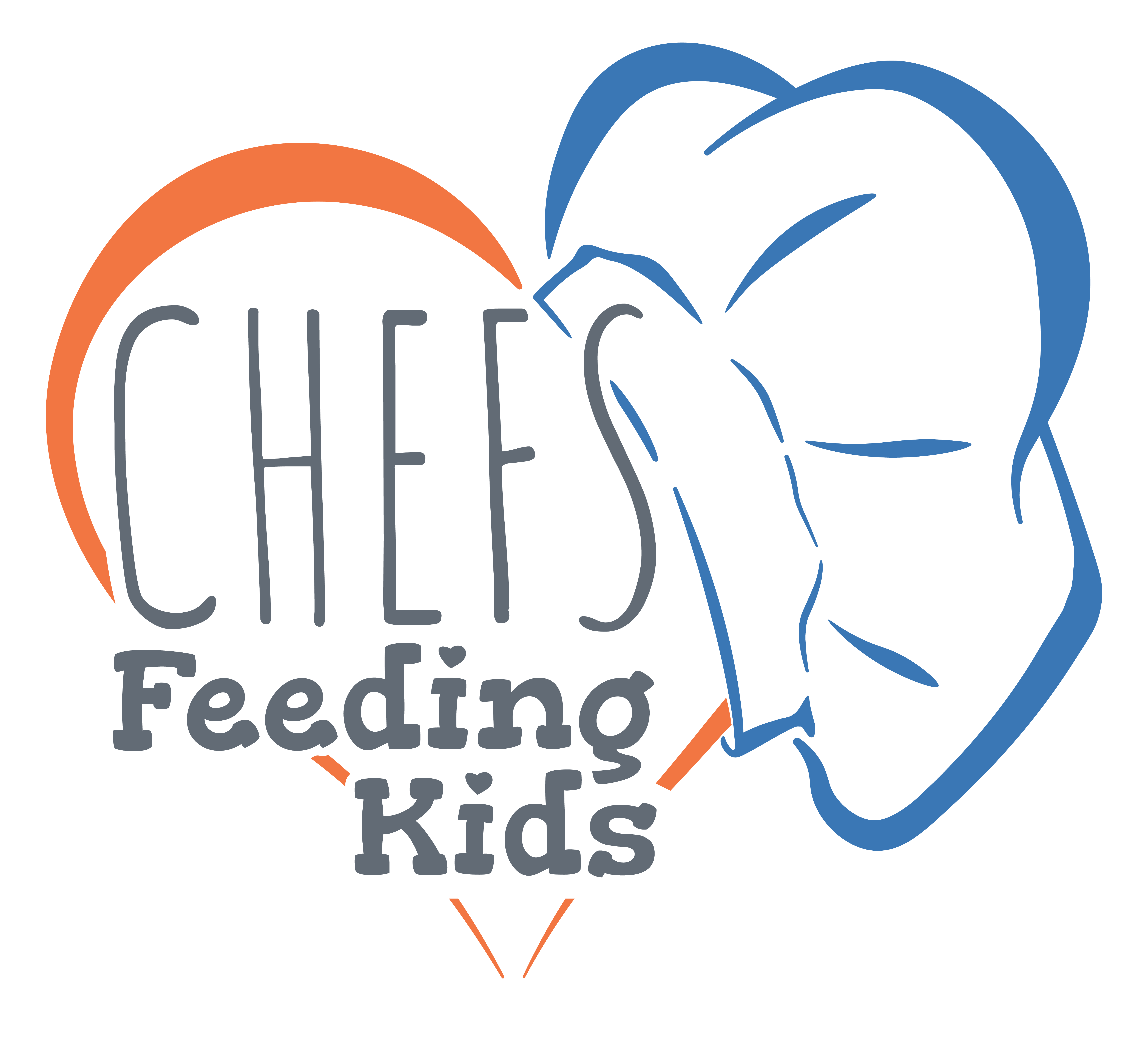 Chefs Feeding Kids
