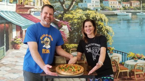 Kira and Mark Zabrowski - Much Ado About Pizza
