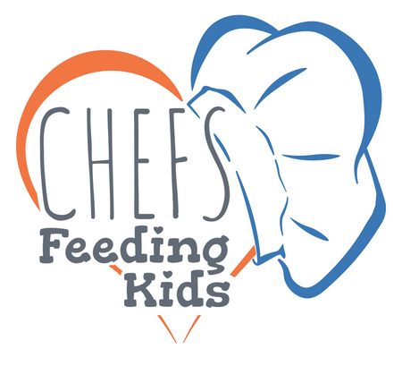Chefs feeding Kids