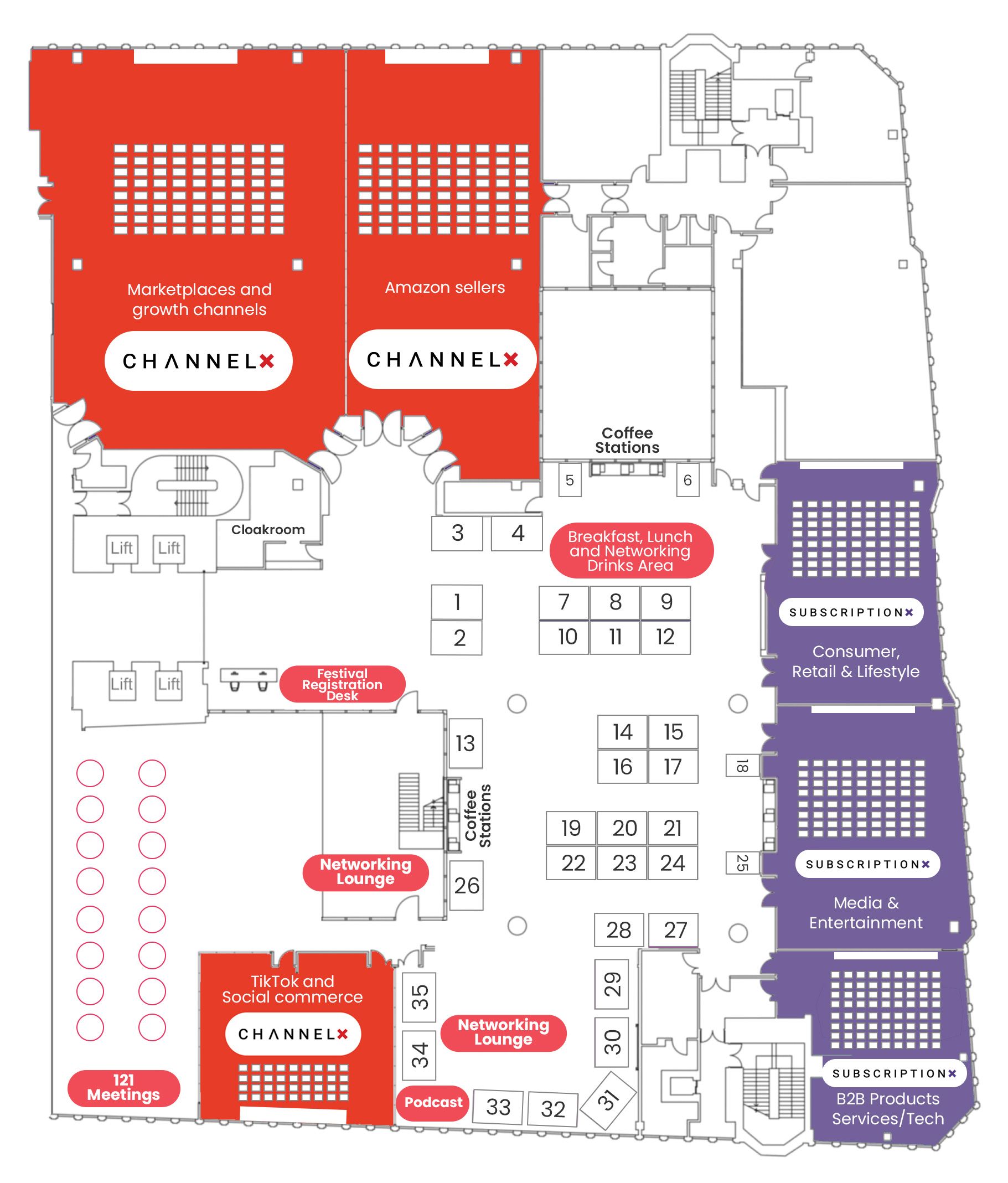 Retail MediaX Floorplan
