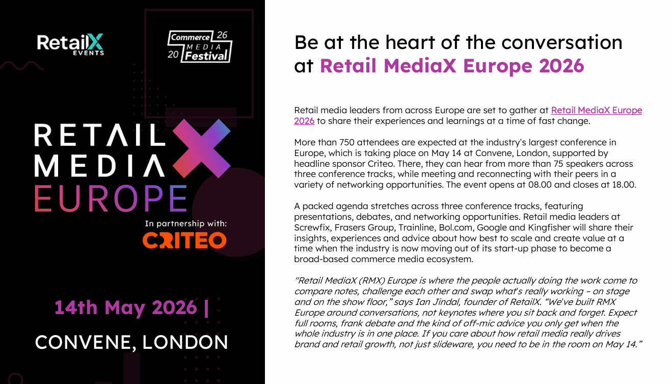 RetailMediaX Europe Event Preview